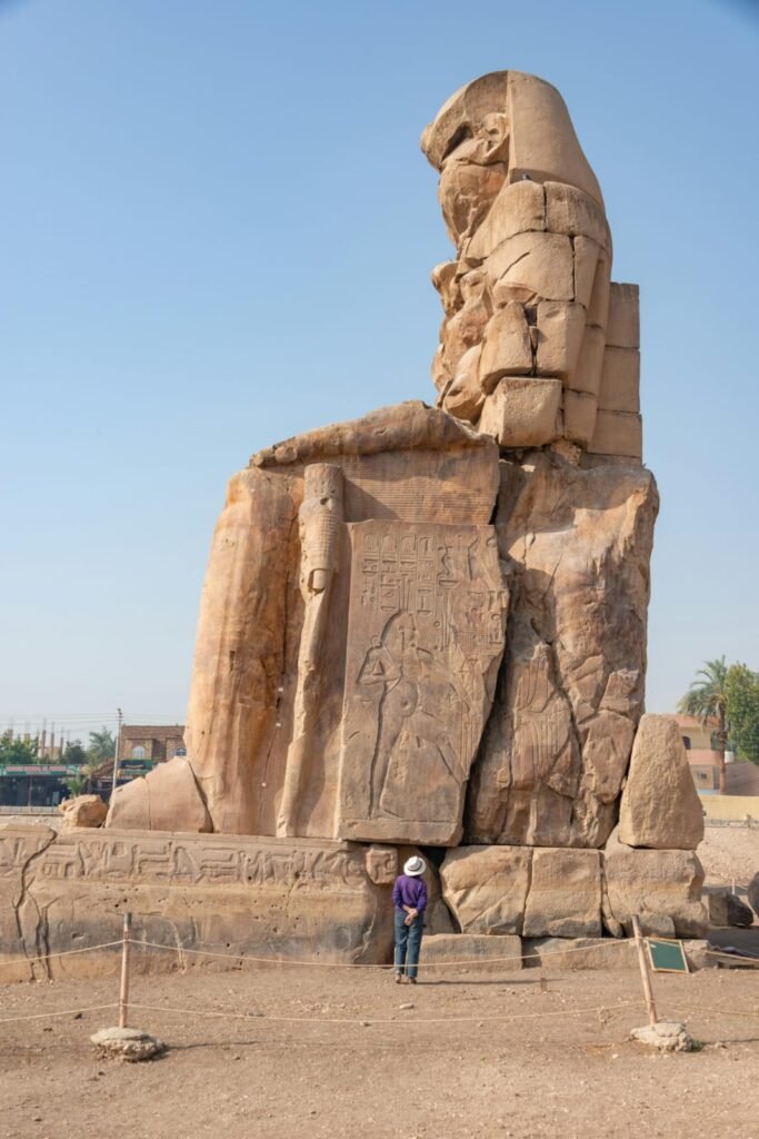 colossi of memnon in luxor