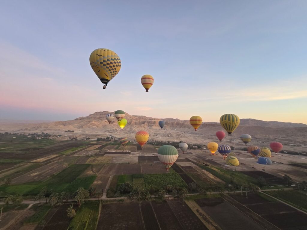 hot air balloon luxor ride