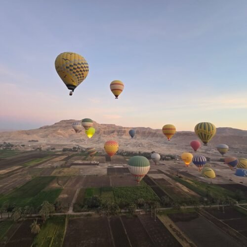 hot air balloon luxor ride