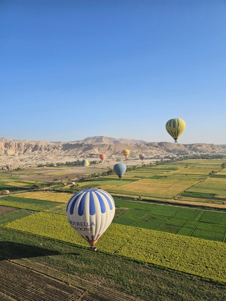 hot air balloon luxor trip