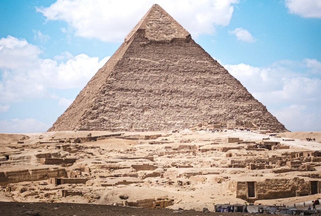 great pyramids in egypr