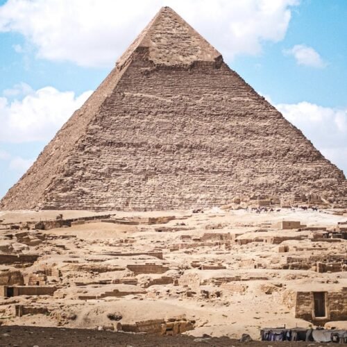 great pyramids in egypr
