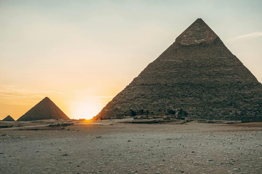 pyramids of giza