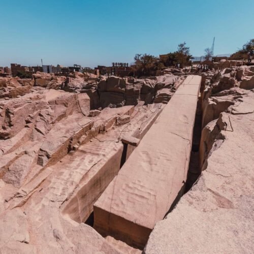 Famous Landmarks in Egypt Unfinished obelisk
