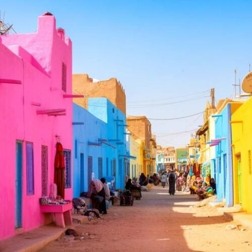 aswan nubian village