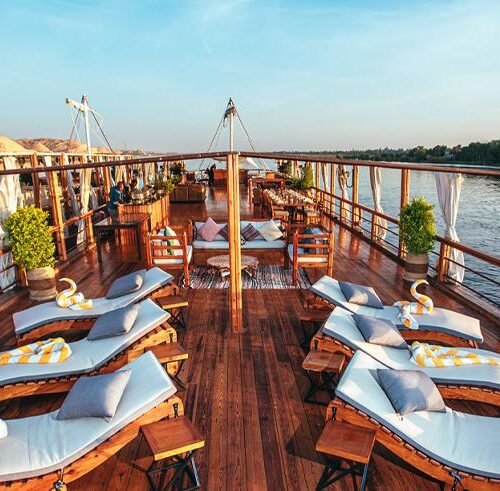 dahabiya nile cruise sun deck