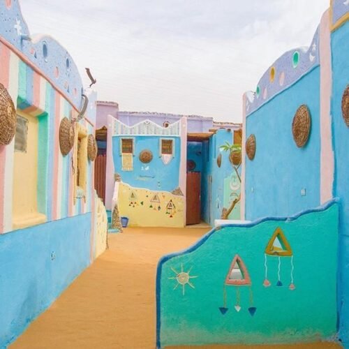 visit aswan nubian village